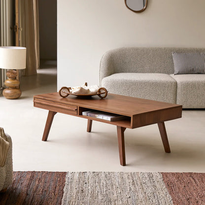 Solid Mango wood Acacia Coffee table For Living Room