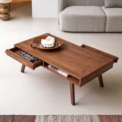 Solid Mango wood Acacia Coffee table For Living Room