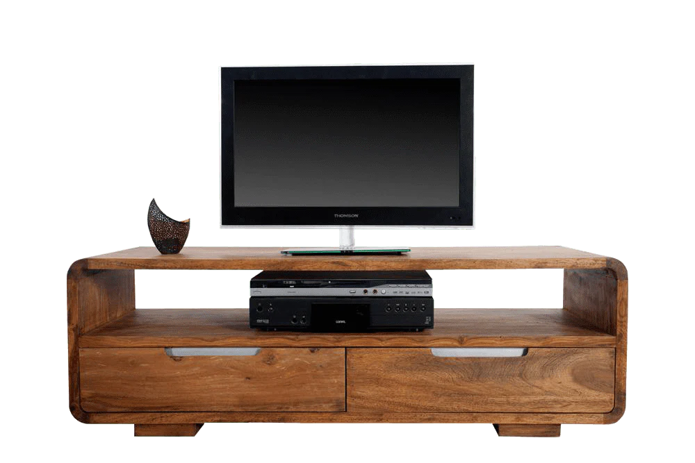 Solid Sheesham Wood Tv-Unit / Stand For Living Room Furniture