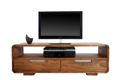 Solid Sheesham Wood Tv-Unit / Stand For Living Room Furniture