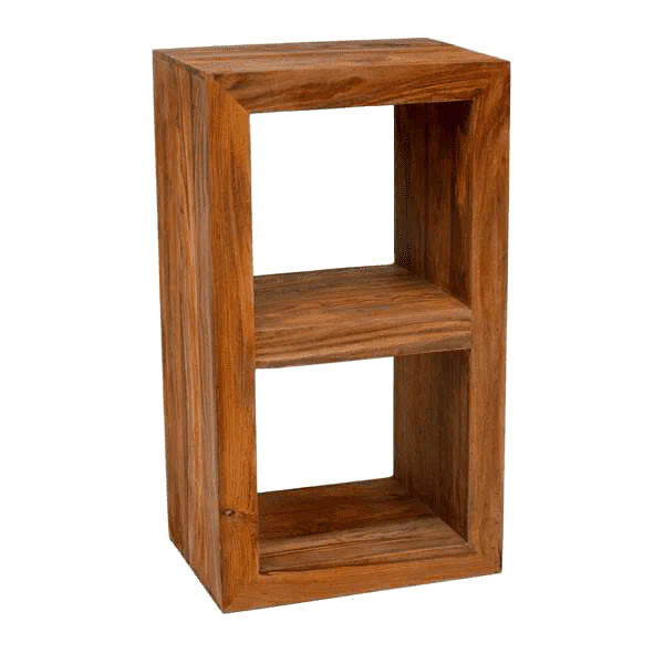 Solid Sheesham Wood Bookshelf for Study Room For Living Room Furniture