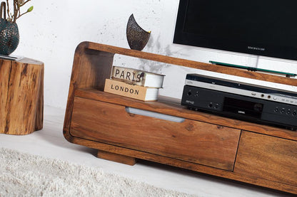 Solid Sheesham Wood Tv-Unit / Stand For Living Room Furniture