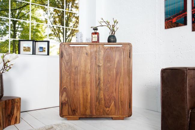 Solid Sheesham Wood Bar-Cabinet For Living Room Furniture