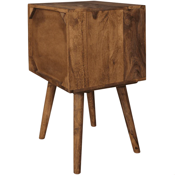 Solid Sheesham Wood Bed Side Table & Side Table For Living Room