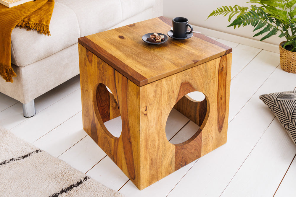 Solid Sheesham wood Nesting table For Living room Furniture