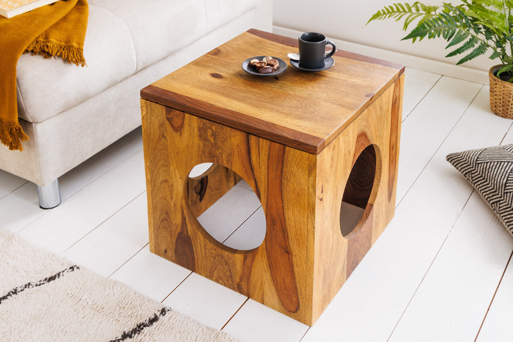 Solid Sheesham wood Nesting table For Living room Furniture