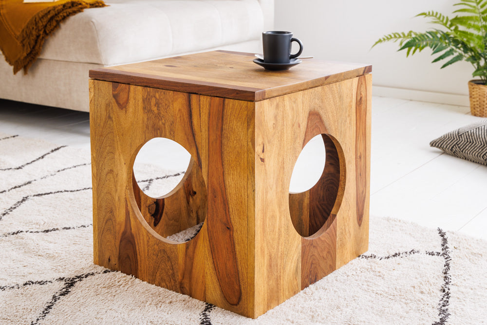 Solid Sheesham wood Nesting table For Living room Furniture