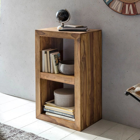 Solid Sheesham Wood Bookshelf for Study Room For Living Room Furniture