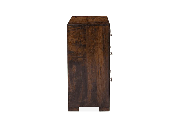 Solid Sheesham Wood Chest Of Drawers For Living Room